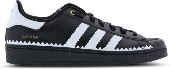 Adidas Superstar Heren Schoenen Black Leer 2/3
