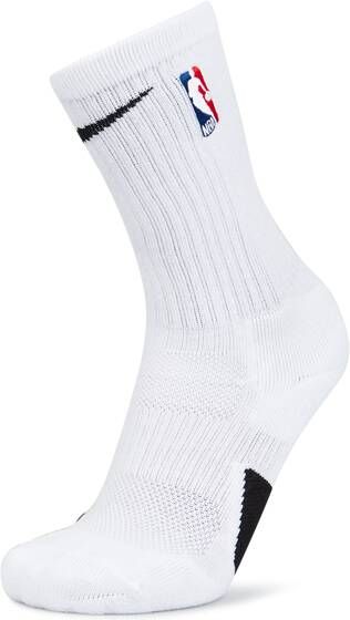 Nike Elite NBA Crew Basketbalsokken Wit