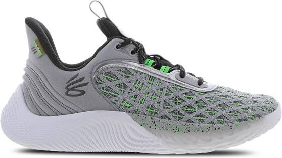 Under Armour Curry 9 Heren Schoenen Grey Mesh/Synthetisch