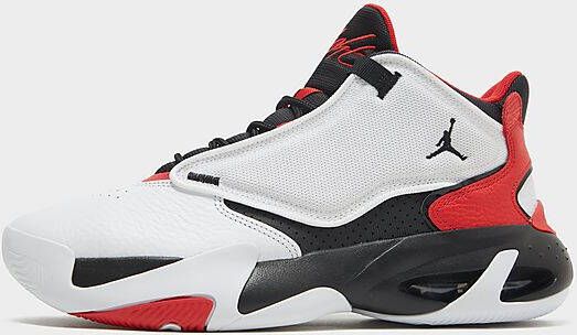 Jordan Max Aura 4 Herenschoenen White/University Red/Black Heren