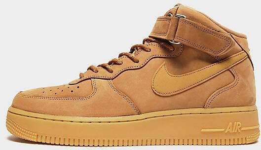 Nike Air Force 1 Mid '07 Heren Flax/Gum Light Brown/Black/Wheat Heren