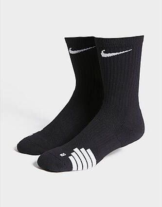 Nike Elite Crew Basketbalsokken Black/White/White Heren