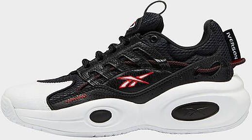 Reebok solution mid schoenen Core Black/Cloud White/Vector Red