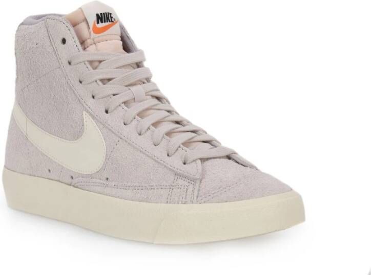 Nike Blazer Mid '77 Premium Herenschoenen Light Bone/Medium Grey/Alpha Orange/Coconut Milk Heren