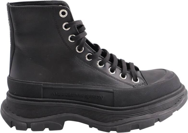 Tread Slick Boots Alexander McQueen Pre owned, Zwart, Dames