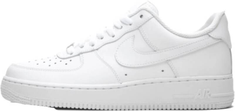 Nike Air Force 1 lage witte 07 sneakers , Wit, Heren