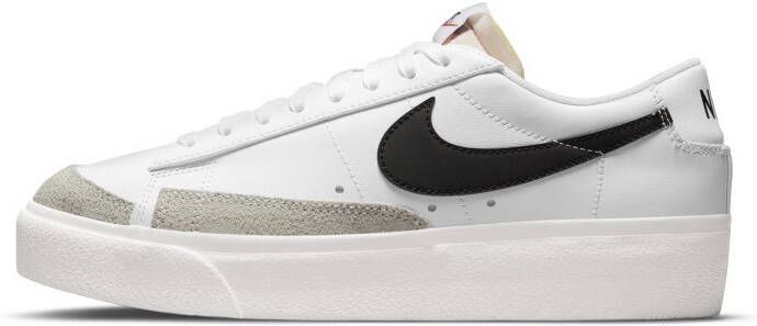 Nike Blazer Low Platform Dames White Dames