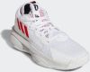 Adidas Dame 8 basisschool Schoenen White Mesh/Synthetisch 2/3 online kopen