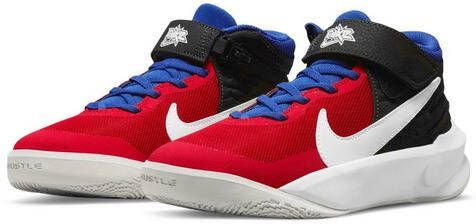 Nike Dunk Nike Team Hustle D 10 FlyEase Basketbalschoen voor kids Zwart